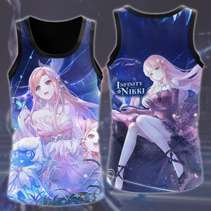 Infinity Nikki Video Game All Over Printed T-shirt Tank Top Zip Hoodie Pullover Hoodie Hawaiian Shirt Beach Shorts Joggers Tank Top S