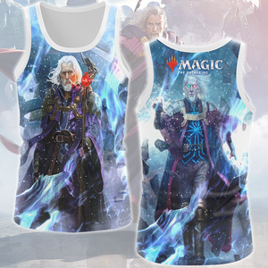 Magic: The Gathering Urza Video Game All Over Printed T-shirt Tank Top Zip Hoodie Pullover Hoodie Hawaiian Shirt Beach Shorts Joggers Tank Top S 