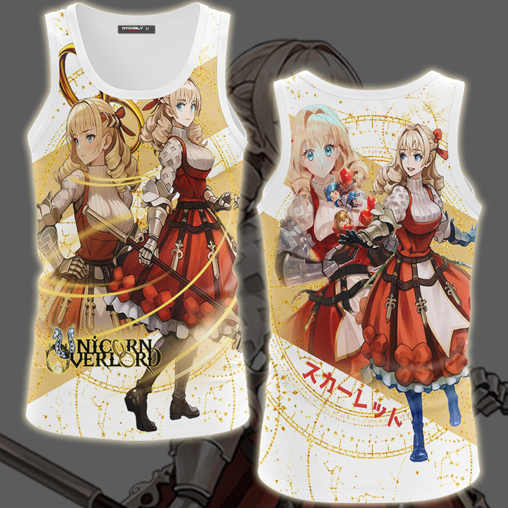 Unicorn Overlord Scarlett Video Game All Over Printed T-shirt Tank Top Zip Hoodie Pullover Hoodie Hawaiian Shirt Beach Shorts Joggers Tank Top S 