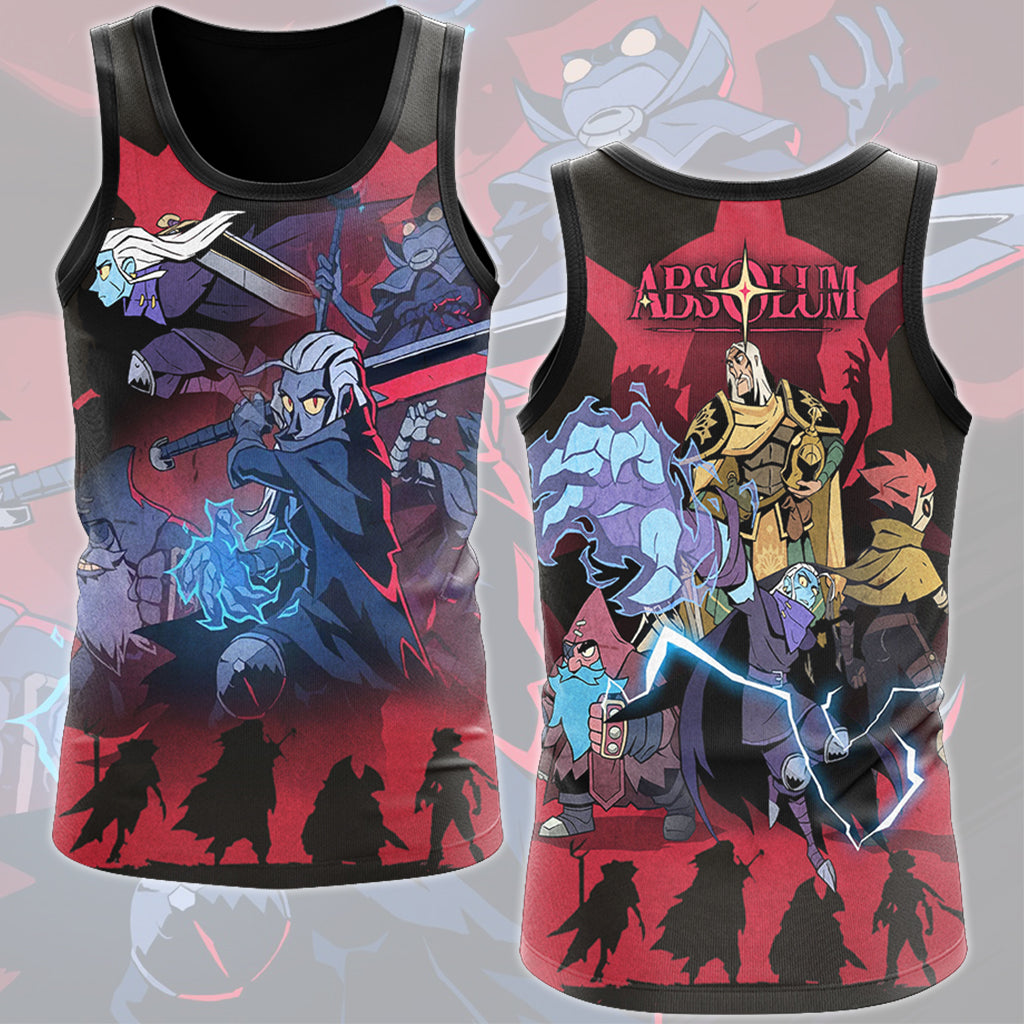 Absolum Video Game All Over Printed T-shirt Tank Top Zip Hoodie Pullover Hoodie Hawaiian Shirt Beach Shorts Joggers Tank Top