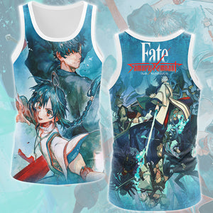 Fate/Samurai Remnant Video Game All Over Printed T-shirt Tank Top Zip Hoodie Pullover Hoodie Hawaiian Shirt Beach Shorts Joggers Tank Top S