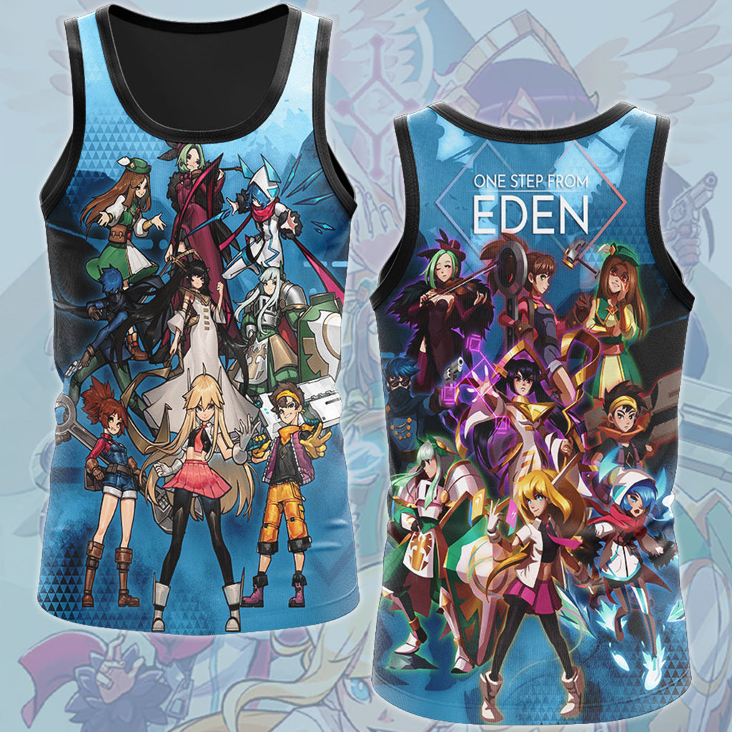 One Step From Eden Video Game All Over Printed T-shirt Tank Top Zip Hoodie Pullover Hoodie Hawaiian Shirt Beach Shorts Joggers Tank Top S