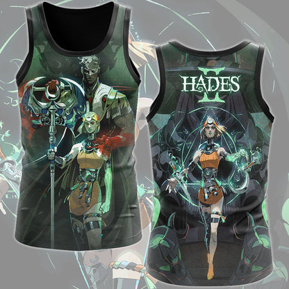 Hades II Video Game All Over Printed T-shirt Tank Top Zip Hoodie Pullover Hoodie Hawaiian Shirt Beach Shorts Joggers Tank Top