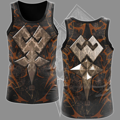 Kingdom Hearts Symbols Terra’s Mark Mark of Mastery Video Game All Over Printed T-shirt Tank Top Zip Hoodie Pullover Hoodie Hawaiian Shirt Beach Shorts Joggers