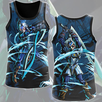 The Legend of Zelda Fierce Deity Link Video Game All Over Printed T-shirt Tank Top Zip Hoodie Pullover Hoodie Hawaiian Shirt Beach Shorts Joggers Tank Top