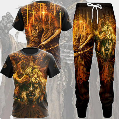 Elden Ring Morgott the Omen King Video Game All Over Printed T-shirt Tank Top Zip Hoodie Pullover Hoodie Hawaiian Shirt Beach Shorts Joggers