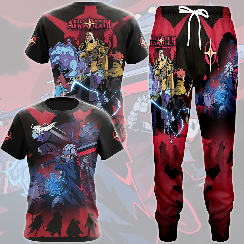 Absolum Video Game All Over Printed T-shirt Tank Top Zip Hoodie Pullover Hoodie Hawaiian Shirt Beach Shorts Joggers