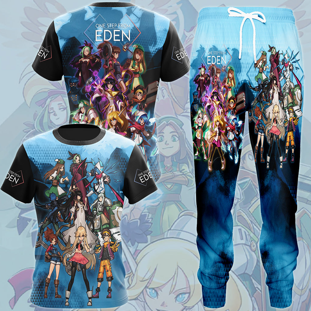 One Step From Eden Video Game All Over Printed T-shirt Tank Top Zip Hoodie Pullover Hoodie Hawaiian Shirt Beach Shorts Joggers