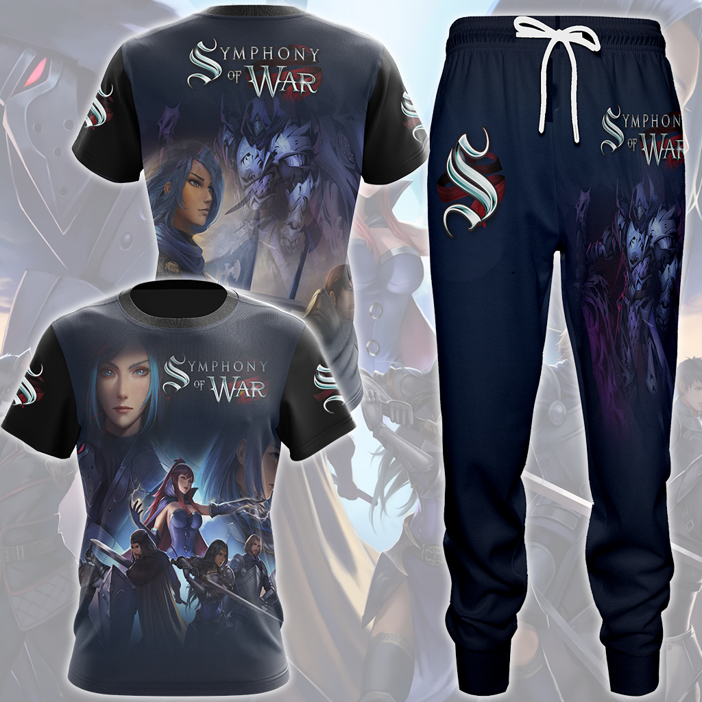 Symphony of War: The Nephilim Saga Video Game All Over Printed T-shirt Tank Top Zip Hoodie Pullover Hoodie Hawaiian Shirt Beach Shorts Joggers   