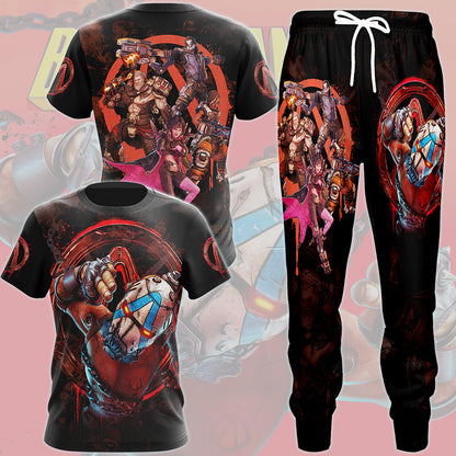 Borderlands 4 Video Game All Over Printed T-shirt Tank Top Zip Hoodie Pullover Hoodie Hawaiian Shirt Beach Shorts Joggers