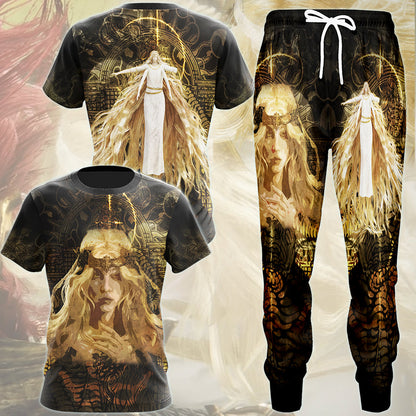 Elden Ring Miquella the Kind Video Game All Over Printed T-shirt Tank Top Zip Hoodie Pullover Hoodie Hawaiian Shirt Beach Shorts Joggers