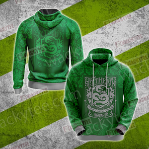 Slytherin - Power-Hungry Harry Potter New Style Unisex 3D T-shirt Hoodie S 