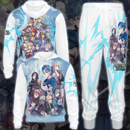 Unicorn Overlord Video Game All Over Printed T-shirt Tank Top Zip Hoodie Pullover Hoodie Hawaiian Shirt Beach Shorts Joggers   