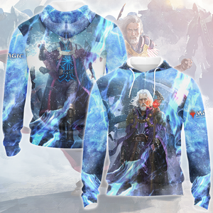 Magic: The Gathering Urza Video Game All Over Printed T-shirt Tank Top Zip Hoodie Pullover Hoodie Hawaiian Shirt Beach Shorts Joggers Zip Hoodie S 