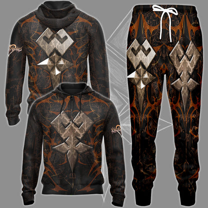 Kingdom Hearts Symbols Terra’s Mark Mark of Mastery Video Game All Over Printed T-shirt Tank Top Zip Hoodie Pullover Hoodie Hawaiian Shirt Beach Shorts Joggers