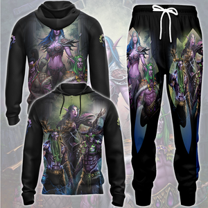 World Of Warcraft Stormrage Love Triangle Illidan Stormrage, Malfurion Stormrage, Tyrande Whisperwind Video Game All Over Printed T-shirt Tank Top Zip Hoodie Hawaiian Shirt Beach Shorts Joggers