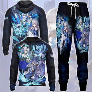 Honkai: Star Rail Bronya Video Game All Over Printed T-shirt Tank Top Zip Hoodie Pullover Hoodie Hawaiian Shirt Beach Shorts Joggers   