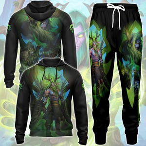 World Of Warcraft Malfurion Stormrage Video Game All Over Printed T-shirt Tank Top Zip Hoodie Pullover Hoodie Hawaiian Shirt Beach Shorts Joggers