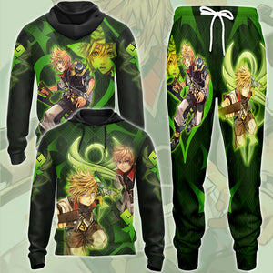 Kingdom Hearts Ventus Video Game All Over Printed T-shirt Tank Top Zip Hoodie Pullover Hoodie Hawaiian Shirt Beach Shorts Joggers