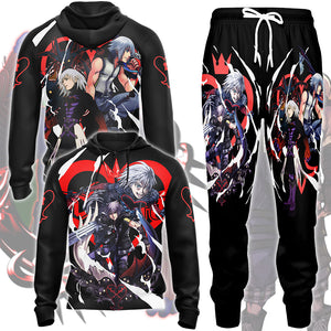 Kingdom Hearts Riku Video Game All Over Printed T-shirt Tank Top Zip Hoodie Pullover Hoodie Hawaiian Shirt Beach Shorts Joggers