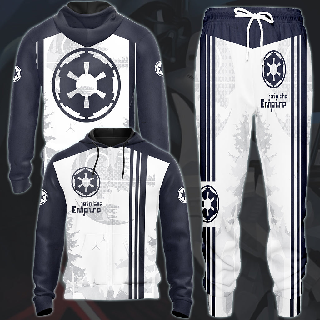 Star Wars Galactic Empire 'Join The Empire' Video Game All Over Printed T-shirt Tank Top Zip Hoodie Pullover Hoodie Hawaiian Shirt Beach Shorts Joggers