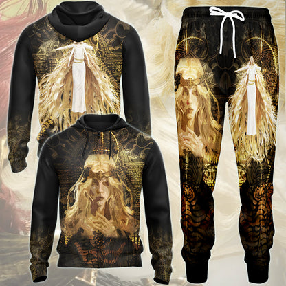 Elden Ring Miquella the Kind Video Game All Over Printed T-shirt Tank Top Zip Hoodie Pullover Hoodie Hawaiian Shirt Beach Shorts Joggers