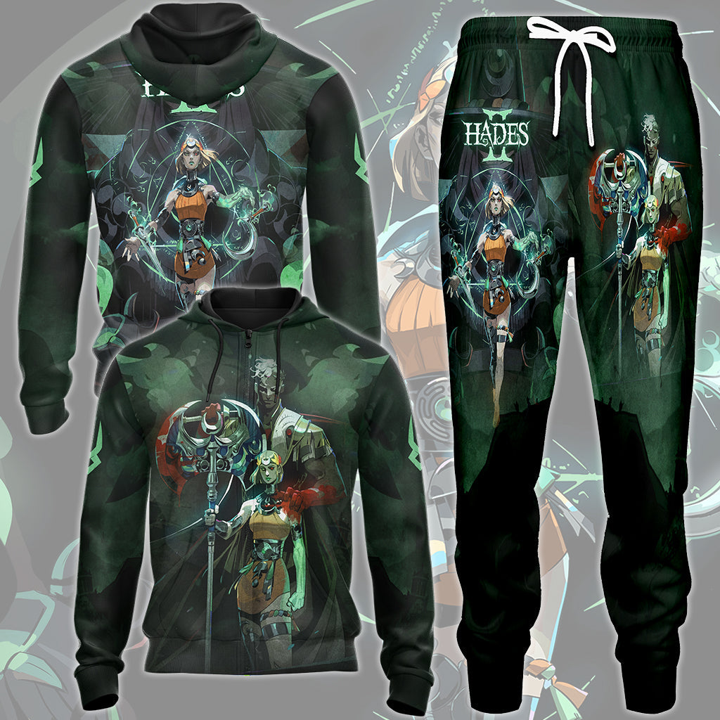 Hades II Video Game All Over Printed T-shirt Tank Top Zip Hoodie Pullover Hoodie Hawaiian Shirt Beach Shorts Joggers