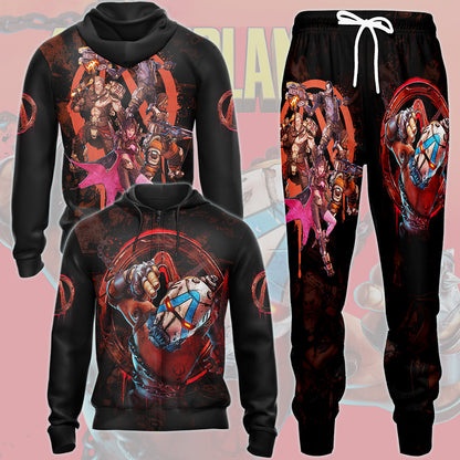 Borderlands 4 Video Game All Over Printed T-shirt Tank Top Zip Hoodie Pullover Hoodie Hawaiian Shirt Beach Shorts Joggers