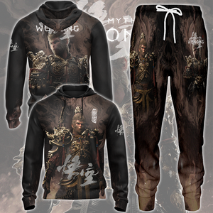 Black Myth: Wukong Video Game All Over Printed T-shirt Tank Top Zip Hoodie Pullover Hoodie Hawaiian Shirt Beach Shorts Joggers   