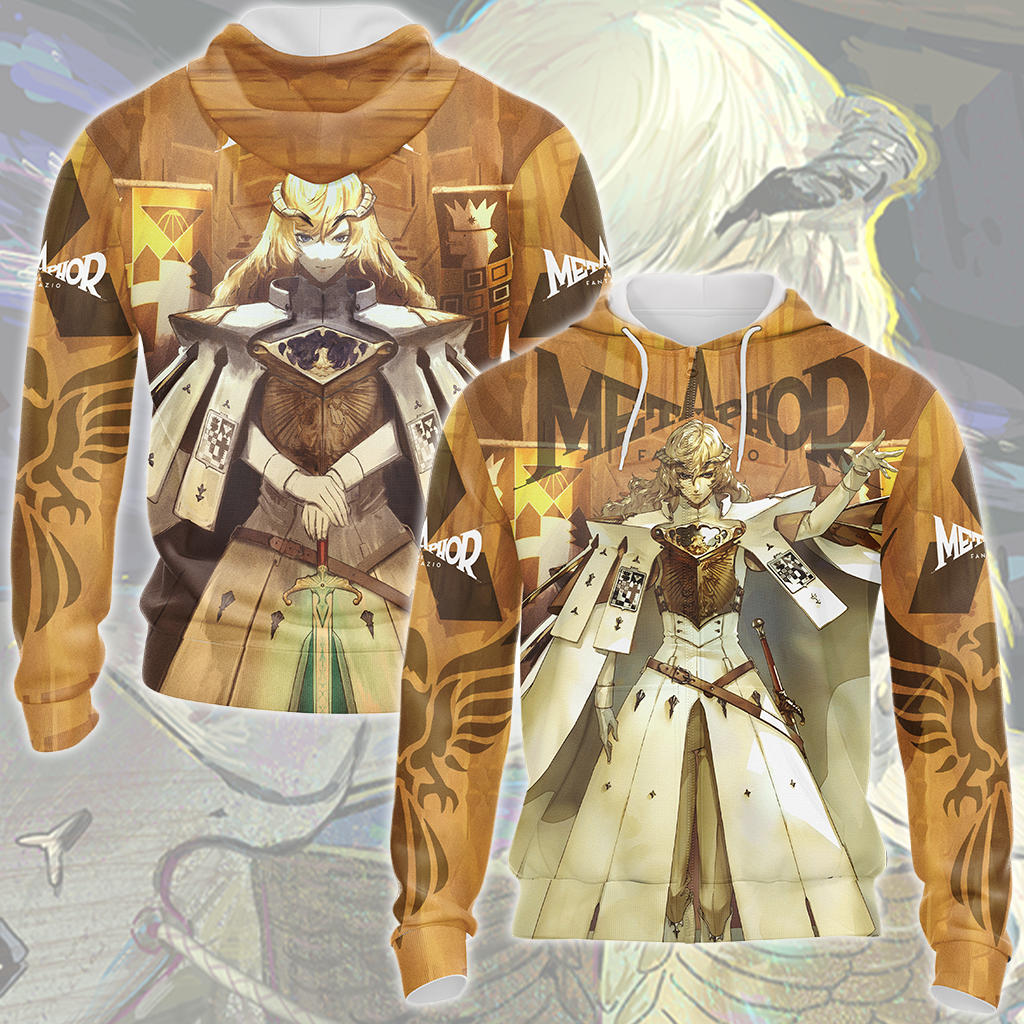 Metaphor Refantazio - Louis Video Game All Over Printed T-shirt Tank Top Zip Hoodie Pullover Hoodie Hawaiian Shirt Beach Shorts Joggers Zip Hoodie S