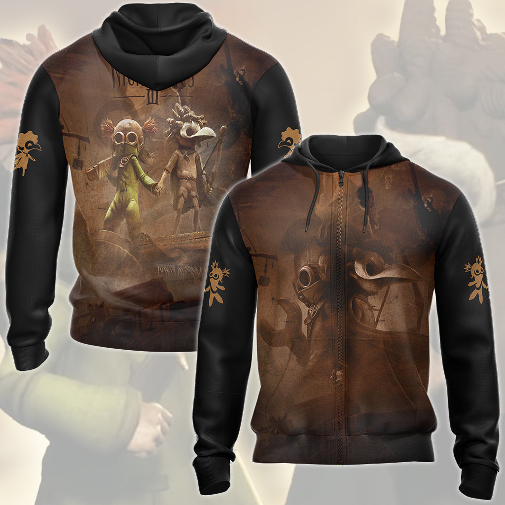 Little Nightmares 3 Video Game All Over Printed T-shirt Tank Top Zip Hoodie Pullover Hoodie Hawaiian Shirt Beach Shorts Joggers Zip Hoodie