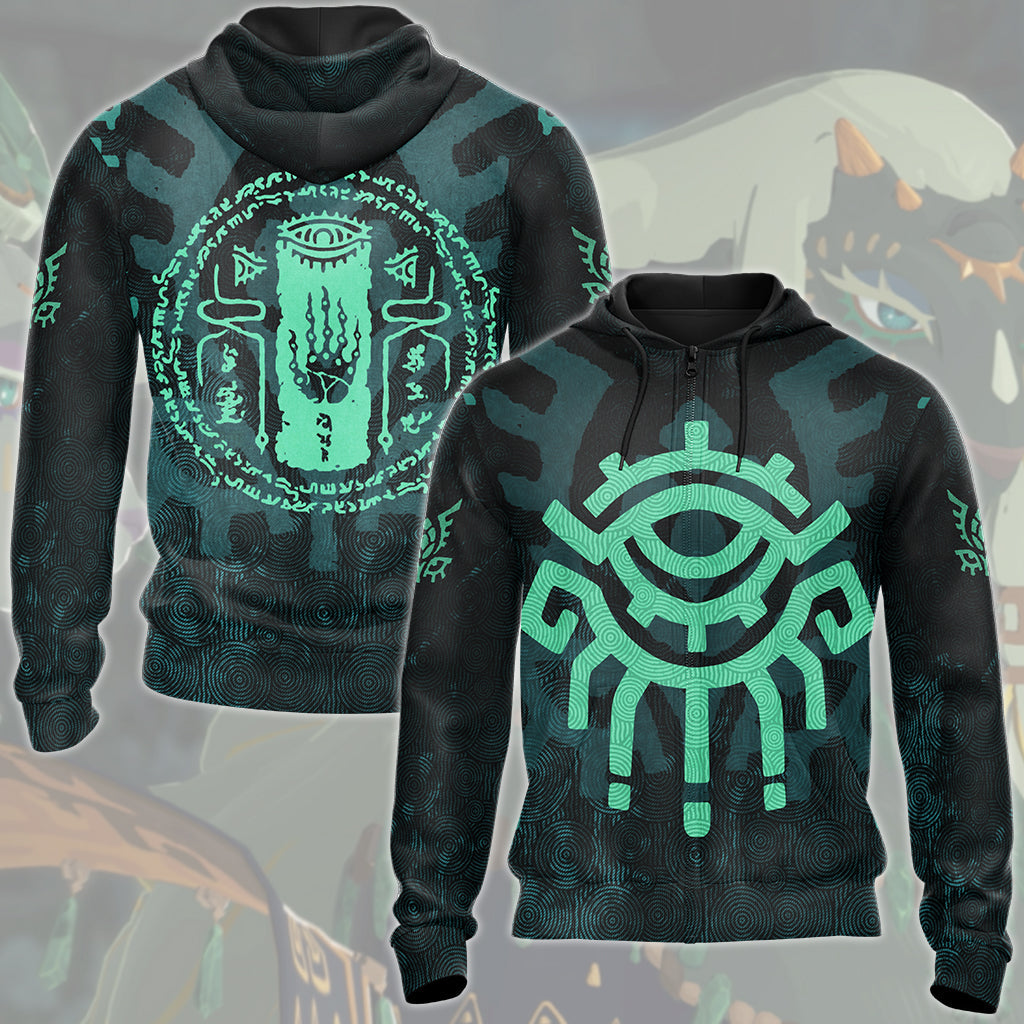 The Legend of Zelda The Zonai Video Game All Over Printed T-shirt Tank Top Zip Hoodie Pullover Hoodie Hawaiian Shirt Beach Shorts Joggers Zip Hoodie