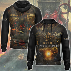 Elden Ring Shadow of the Erdtree Video Game All Over Printed T-shirt Tank Top Zip Hoodie Pullover Hoodie Hawaiian Shirt Beach Shorts Joggers Zip Hoodie S 