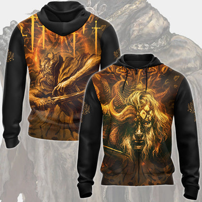 Elden Ring Morgott the Omen King Video Game All Over Printed T-shirt Tank Top Zip Hoodie Pullover Hoodie Hawaiian Shirt Beach Shorts Joggers