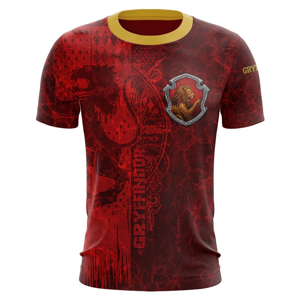 The Brave Gryffindor Harry Potter New Unisex 3D T-shirt   