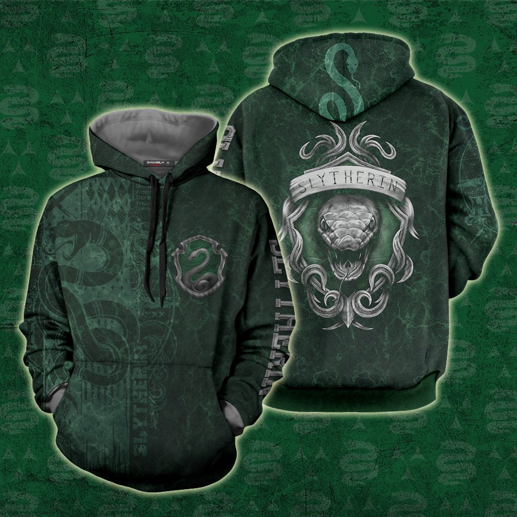 The Cunning Slytherin Harry Potter New Unisex 3D T-shirt Hoodie S 