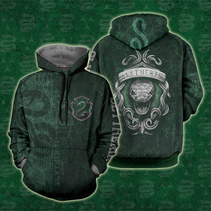 The Cunning Slytherin Harry Potter New Unisex 3D T-shirt Hoodie S 