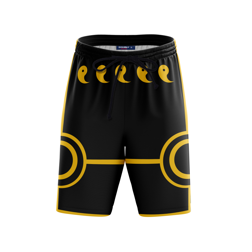 Naruto Six Paths Sage Mode (Black) Beach Short   