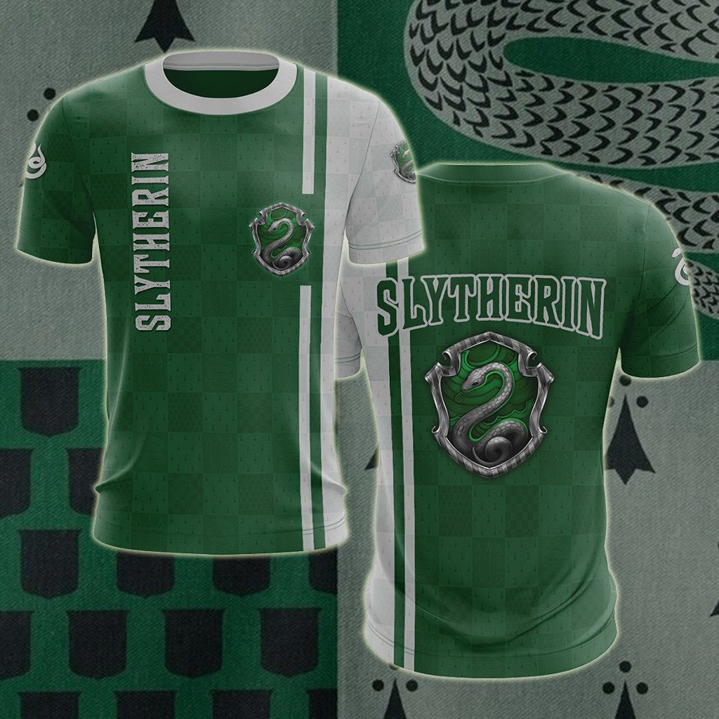 Proud To Be A Slytherin Harry Potter Unisex 3D T-shirt T-shirt S 