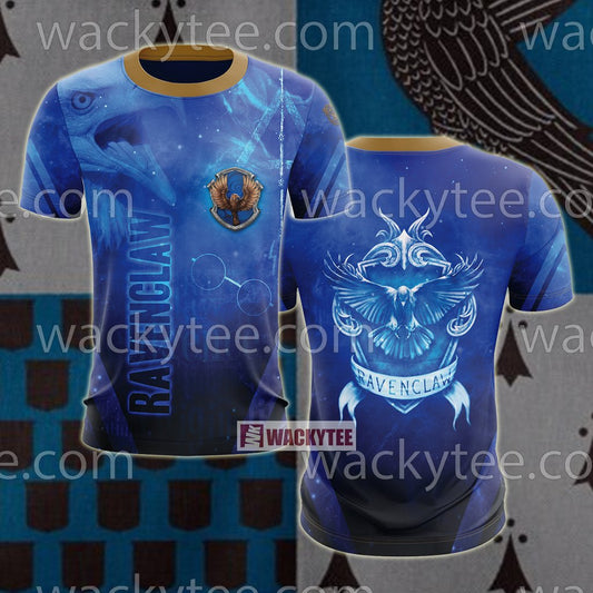 The Wise Ravenclaw Harry Potter New Look Unisex 3D T-shirt T-shirt S 