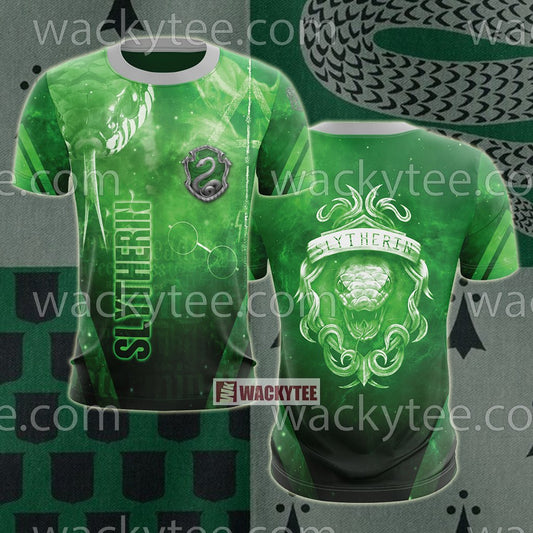 The Cunning Slytherin Harry Potter New Look Unisex 3D T-shirt T-shirt S 