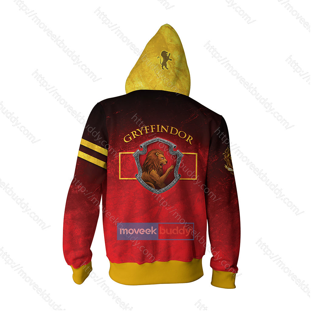Gryffindor Let Deeds Reveal Your Heart 3D T-shirt   