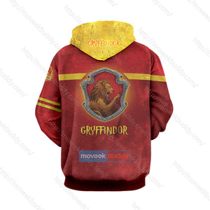 Gryffindor House Harry Potter New Unisex 3D T-shirt   