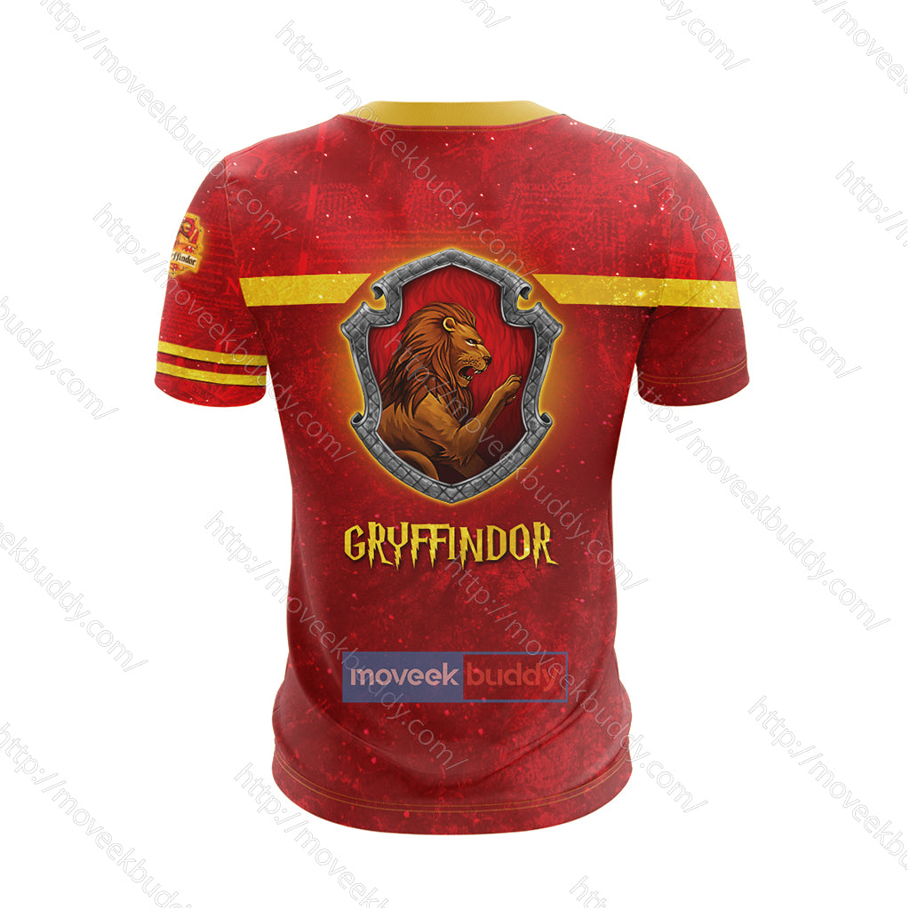 Gryffindor House Harry Potter New Unisex 3D T-shirt   