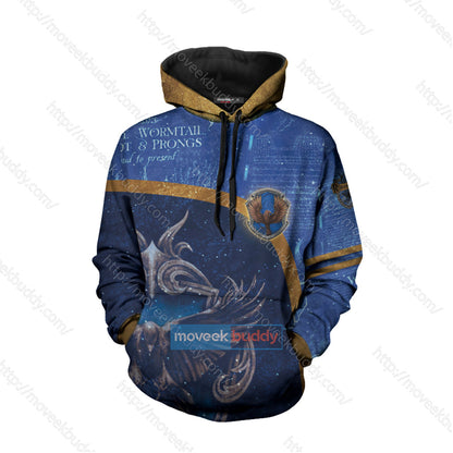 Ravenclaw House Harry Potter New Unisex 3D T-shirt   