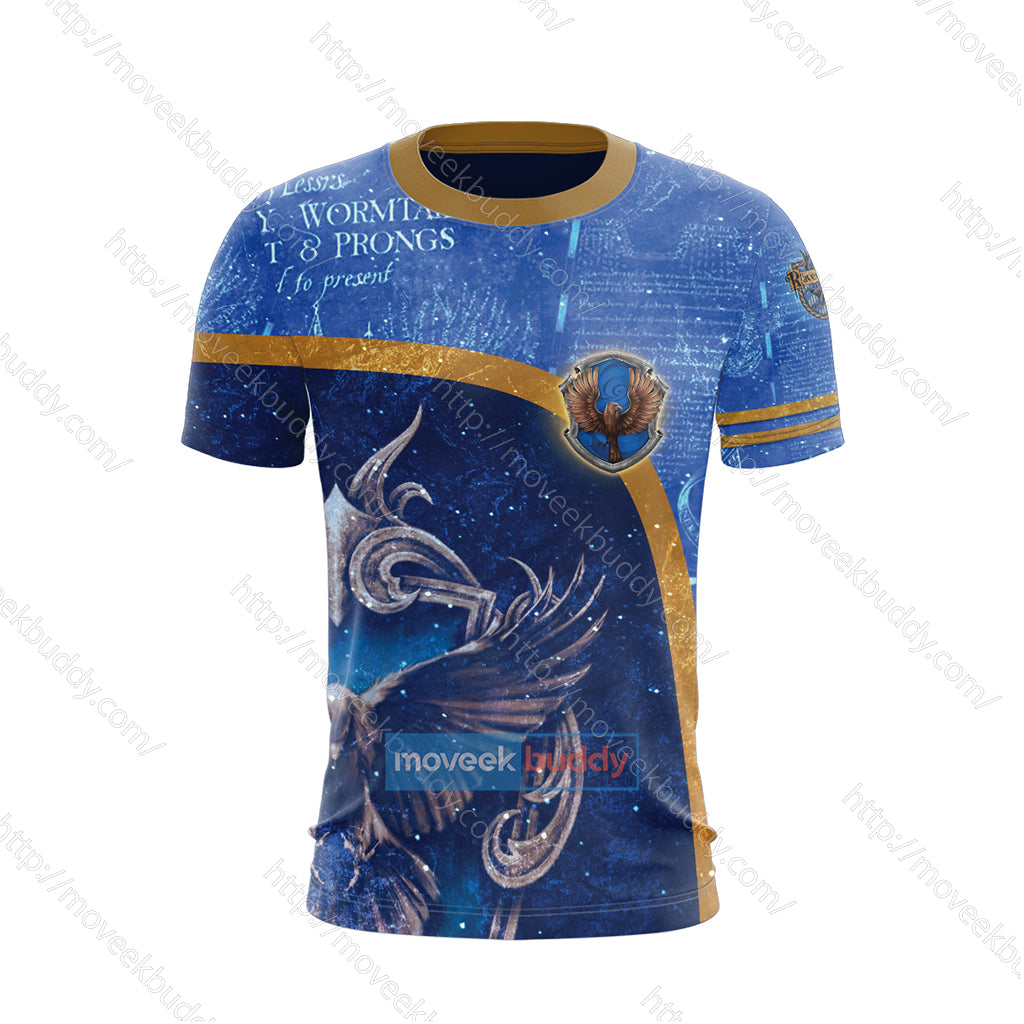 Ravenclaw House Harry Potter New Unisex 3D T-shirt   