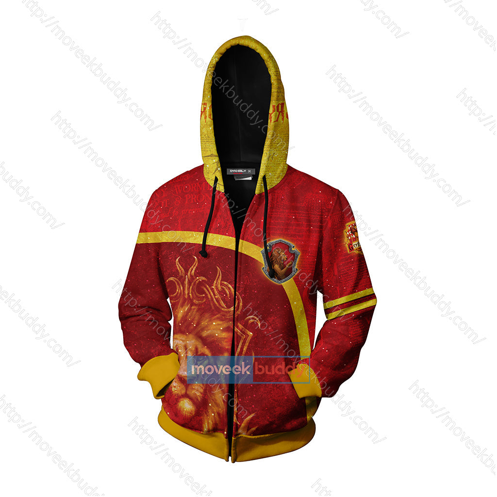 Gryffindor House Harry Potter New Unisex 3D T-shirt   