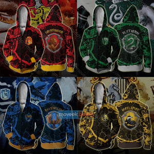 Hogwarts Cunning Like A Slytherin Harry Potter New Unisex 3D T-shirt   