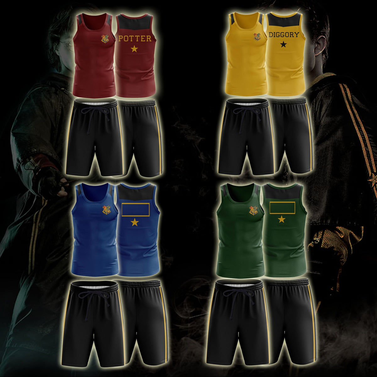 Harry Potter Triwizard Tournament Diggory 3d Tank Top Moveekbuddyshop