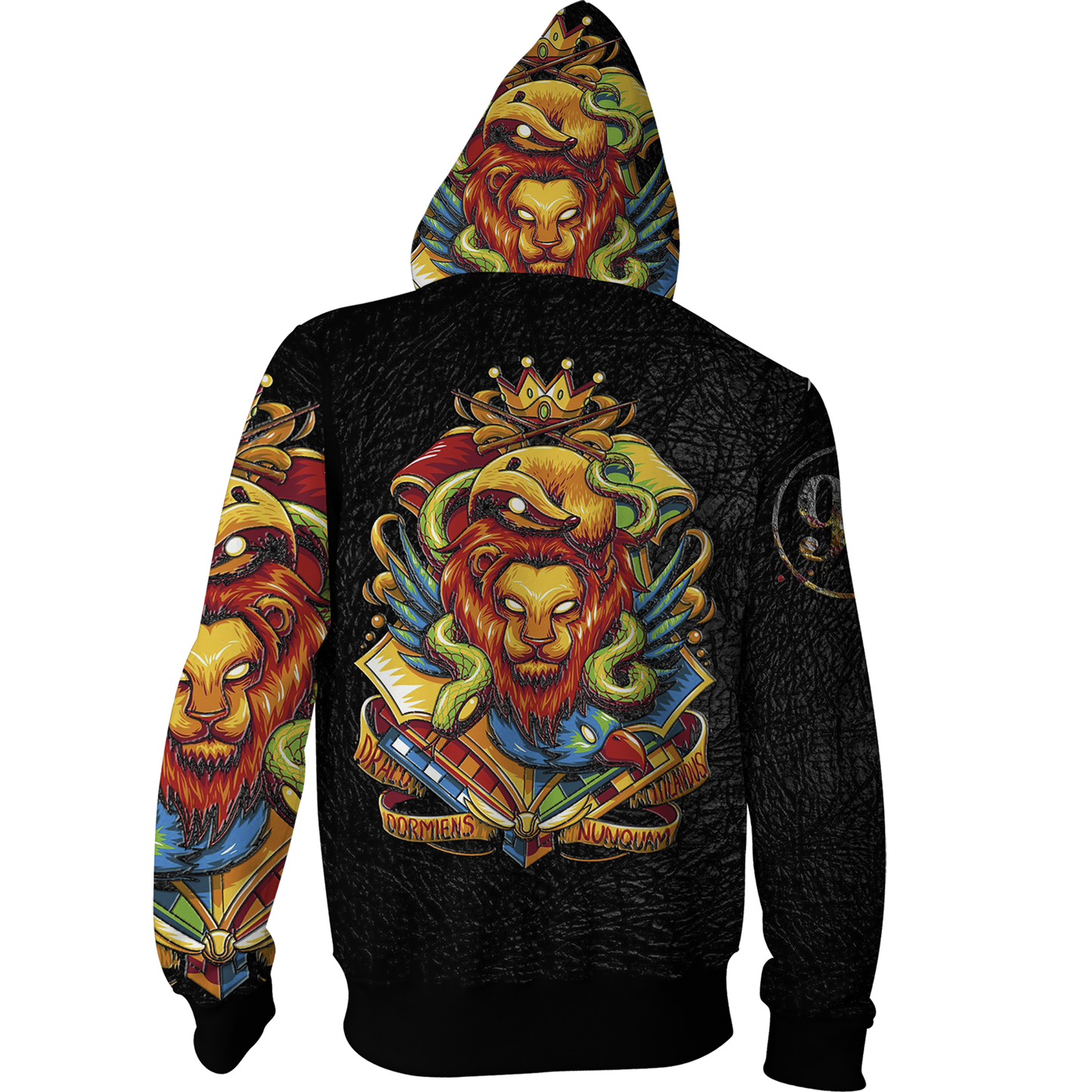 Hogwarts Harry Potter Zip Up Hoodie   